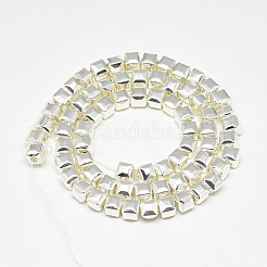 Electroplate Non-magnetic Synthetic Hematite Beads Strands&nbsp;G-Q465-41S
