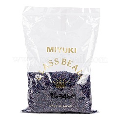 MIYUKIラウンドロカイユビーズ  日本製シードビーズ  8/0  （rr346)マット透明オリーブab  3mm  穴：1.1mm  約19000~20500個/ポンド&nbsp;SEED-G008-RR0346