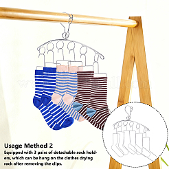 7Pcs 4 Styles Stainless Steel Sock Stretchers&nbsp;AJEW-GA0009-86