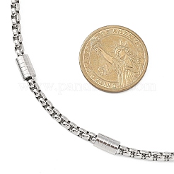 5.5MM 304 Stainless Steel Rectangle Box Chain Necklaces&nbsp;NJEW-JN05546
