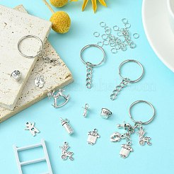 DIY Baby Theme Keychain Making Kit&nbsp;DIY-CJ0002-25