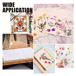 DIY Paper Crafts Handmade Material Packs. with Net and Nonwovens&nbsp;DIY-WH0224-29B