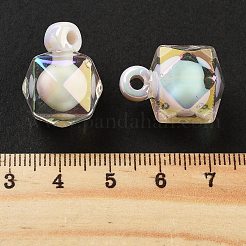 UV Plating Opaque Acrylic Pendants&nbsp;OACR-S142-03C