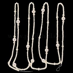 ABS Plastic Imitation Pearl Hanging Ornaments&nbsp;HJEW-PH02595