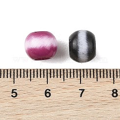 Opaque Acrylic European Beads&nbsp;OACR-Z036-05B-01