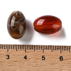 Two-tone Opaque Acrylic Beads&nbsp;AC-CBAA26B-13