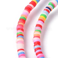 Handmade Polymer Clay Beads&nbsp;X-CLAY-R067-3.0mm-M1