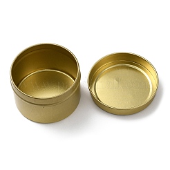 (Defective Closeout Sale: Scratched) Round Iron Tin Cans&nbsp;CON-XCP0002-26