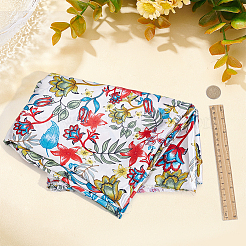 Flower Polyester Fabric&nbsp;AJEW-WH0766-35B