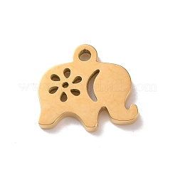 Ion Plating(IP) 304 Stainless Steel Charms&nbsp;STAS-L245-005G