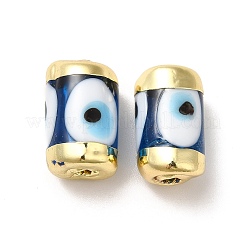 Handmade Evil Eye Lampwork Beads&nbsp;LAMP-M012-01LG-G