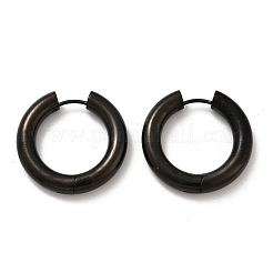 202 Stainless Steel Polishing Hoop Earrings&nbsp;EJEW-M106-02EB-06