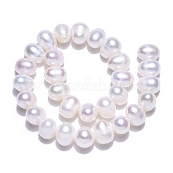 Natural Cultured Freshwater Pearl Beads Strands&nbsp;PEAR-N013-06V