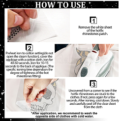 Glass Hotfix Rhinestone&nbsp;DIY-WH0303-810