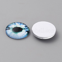 Glass Cabochons&nbsp;GLAA-WH0033-75G-10