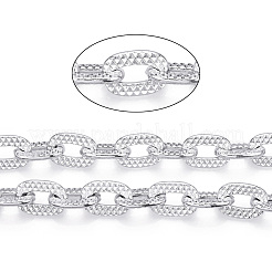 Aluminum Textured Cable Chain&nbsp;CHA-N003-45P