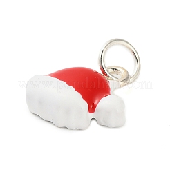 Christmas Themes Alloy Enamel Pendants&nbsp;FIND-I063-01D