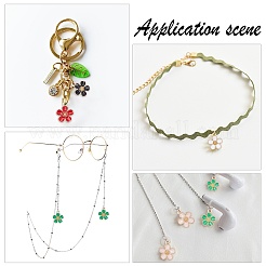 72Pcs 12 Colors Eco-Friendly Zinc Alloy Pendants&nbsp;FIND-PH0002-56