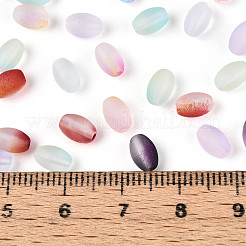 Frosted Glass Seed Beads&nbsp;SEED-N008-05