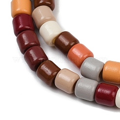 Baking Paint Glass Beads Strands&nbsp;LAMP-S070-06B