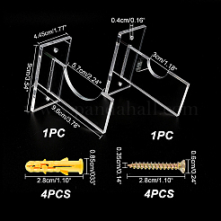 Acrylic Displays Stand&nbsp;ODIS-WH0002-30