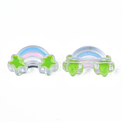 Transparent Acrylic Beads&nbsp;X-TACR-S117-15