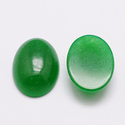 Oval Natural Malaysia Jade Cabochons&nbsp;X-G-K020-18x13mm-11