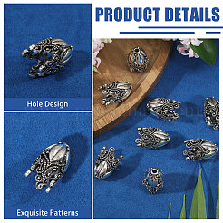 2 Bags Alloy Bead Caps&nbsp;FIND-PH0038-39AS
