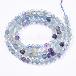 Natural Fluorite Beads Strands&nbsp;G-R462-033