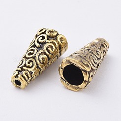 Tibetan Style Alloy Bead Cap&nbsp;TIBE-L003-005AG-NF
