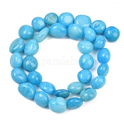 Dyed Natural White Jade Beads Strands&nbsp;GG-CBACF26-B01-02