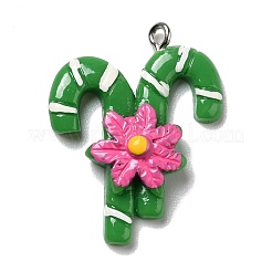 Opaque Resin Pendants&nbsp;RESI-D055-011P