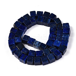 Natural Lapis Lazuli Dyed Beads Strands&nbsp;G-T139-8x8-44