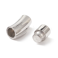 Tarnish Resistant 304 Stainless Steel Bayonet Clasps&nbsp;STAS-I013-8mm