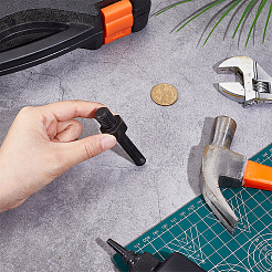 スチールSDSプラスアダプター  ドリルアタッチメント  ブラック  7.2x1.5cm&nbsp;TOOL-WH0180-12B
