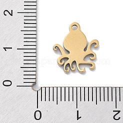 Ion Plating(IP) 201 Stainless Steel Charms&nbsp;STAS-A101-01B-02G