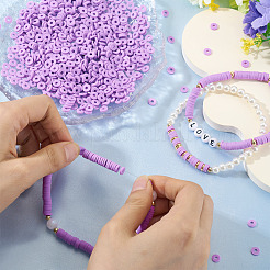 100G Handmade Polymer Clay Beads&nbsp;CLAY-TA0001-77E