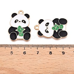 Panda Theme Alloy Enamel Pendants&nbsp;ENAM-T020-34E