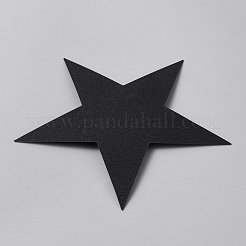 紙グリッタースター壁飾り50個  誕生日パーティーの装飾  ブラック  150x150x0.4mm&nbsp;AJEW-SP0001-14C