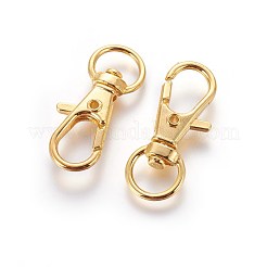 Alloy Swivel Lobster Claw Clasps&nbsp;X-IFIN-E548Y-G