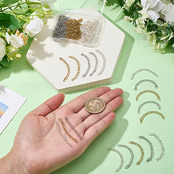 90Pcs 3 Colors 304 Stainless Steel Chain Extender&nbsp;STAS-BM0001-04