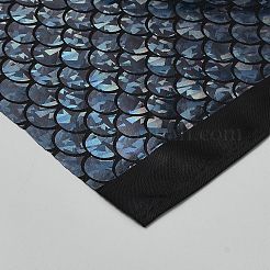 Fish Scale Pattern Spandex Fabrics&nbsp;DIY-WH20025-101B