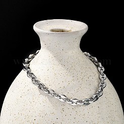 304 Stainless Steel Coffee Bean Chain Bracelets for Women Men&nbsp;BJEW-F488-01P-01