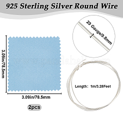 925 Sterling Silver Wire&nbsp;FIND-BBC0002-89F
