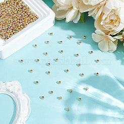400Pcs Rack Plating Brass Beads&nbsp;KK-ME0001-71