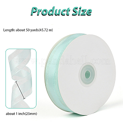 1Roll Solid Color Organza Ribbons&nbsp;ORIB-CY0001-02O