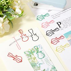 100Pcs 5 Colors Metal Paper Clip&nbsp;AJEW-CP0008-63