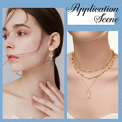 8Pcs Brass Micro Pave Cubic Zirconia Pendants&nbsp;KK-SC0007-85