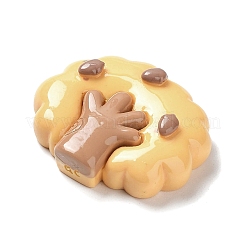 Autumn Theme Opaque Resin Cabochons&nbsp;CRES-A055-01C