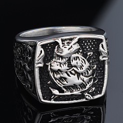 304 Stainless Steel Finger Rings for Men&nbsp;WGC5670-01